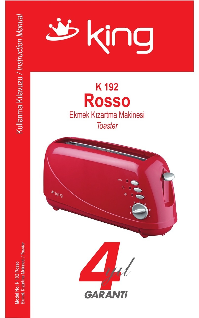 KING Rosso K 192 User manual