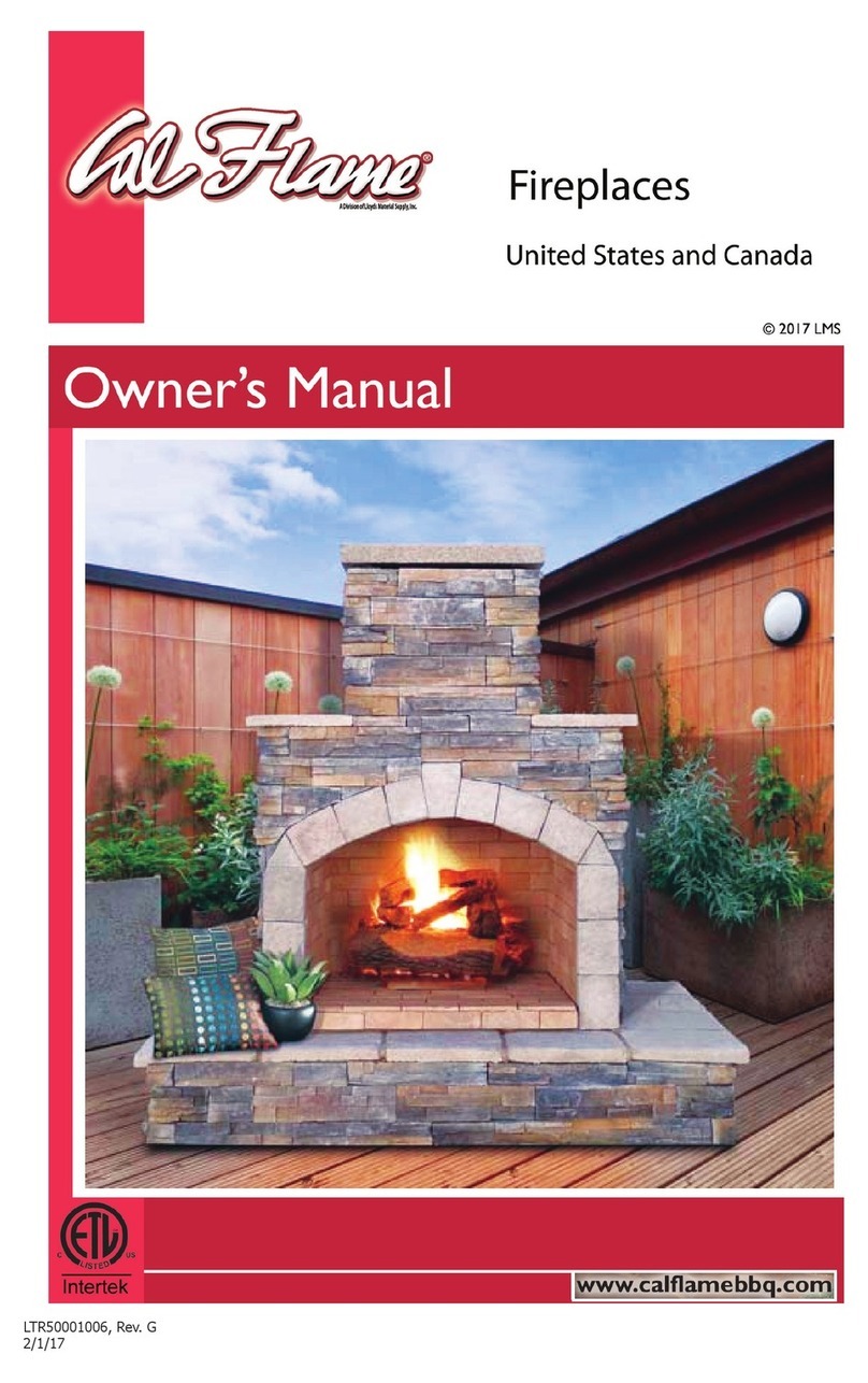 Calflame FRP908-3-1 User manual