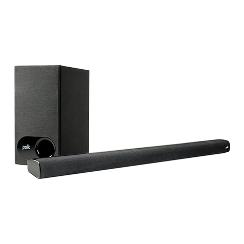 Polk Mono Signa S1 User manual Polk Mono Signa S1 User manual