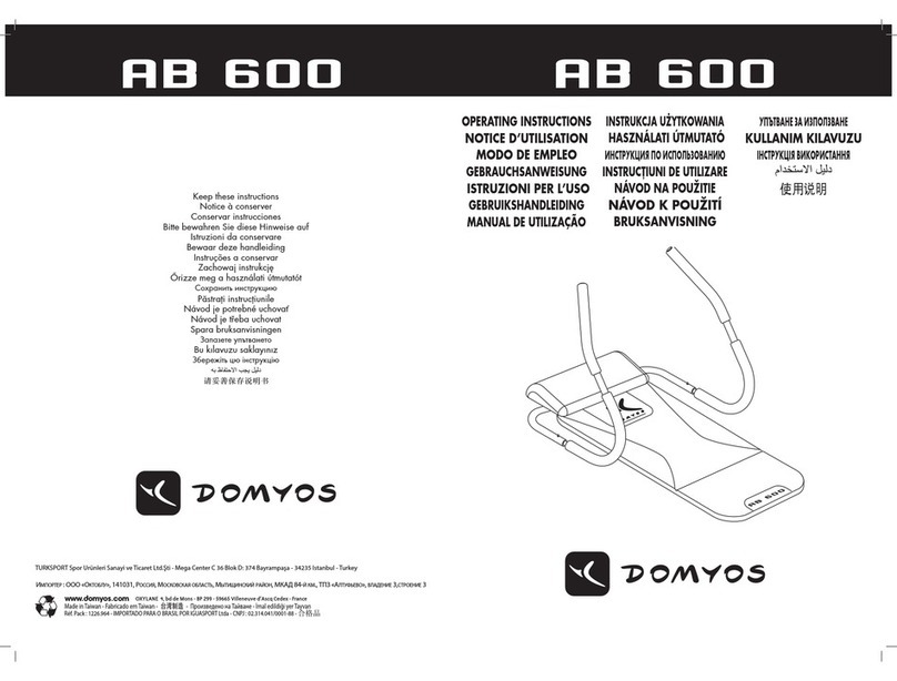 Domyos AB 600 User manual