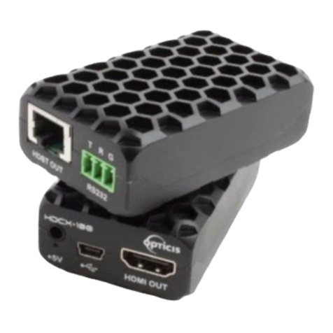 opticis HDCX-100-TR User manual