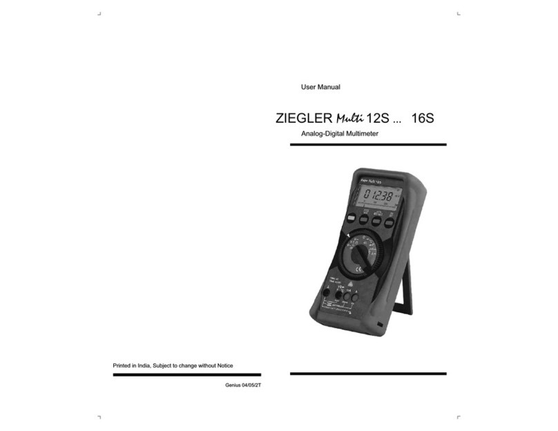 Ziegler MULTI 12S user manual Ziegler MULTI 12S user manual