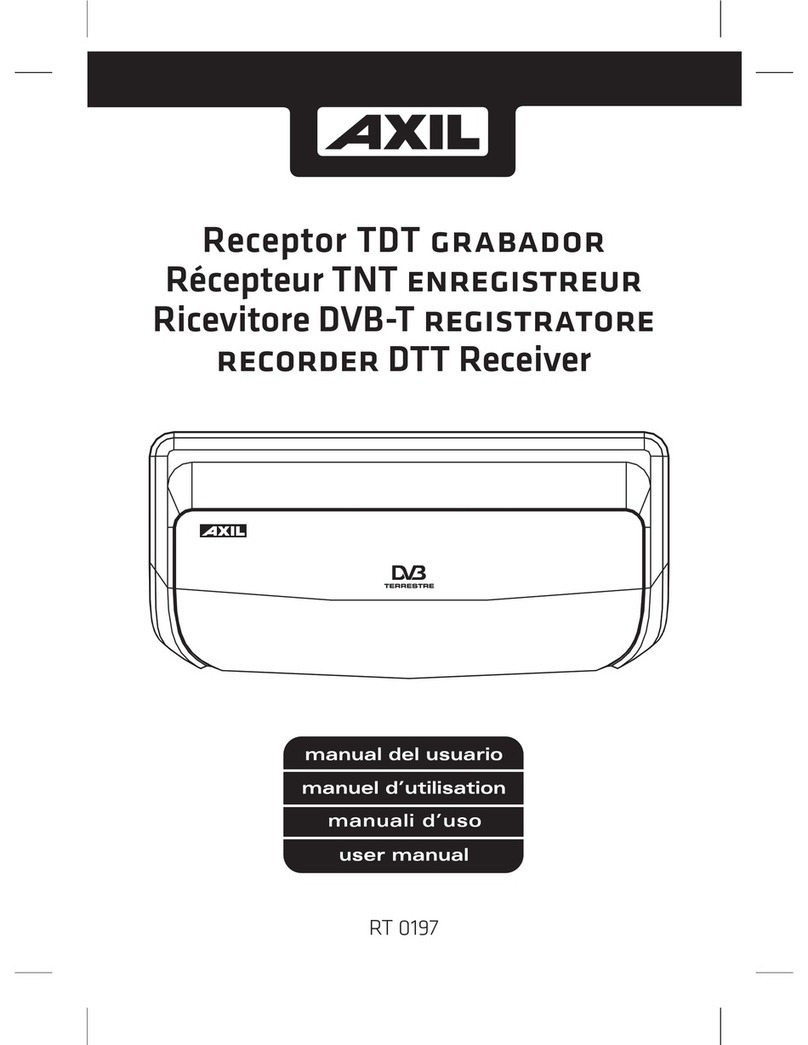AXIL RT 0197 user manual