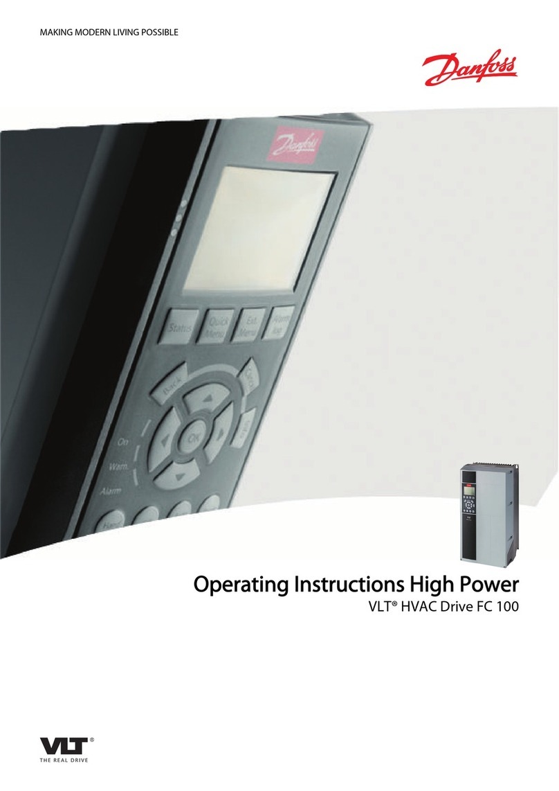 Danfoss VLT FC 100 operating instructions