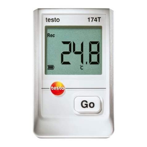 TESTO 174 User manual TESTO 174 User manual