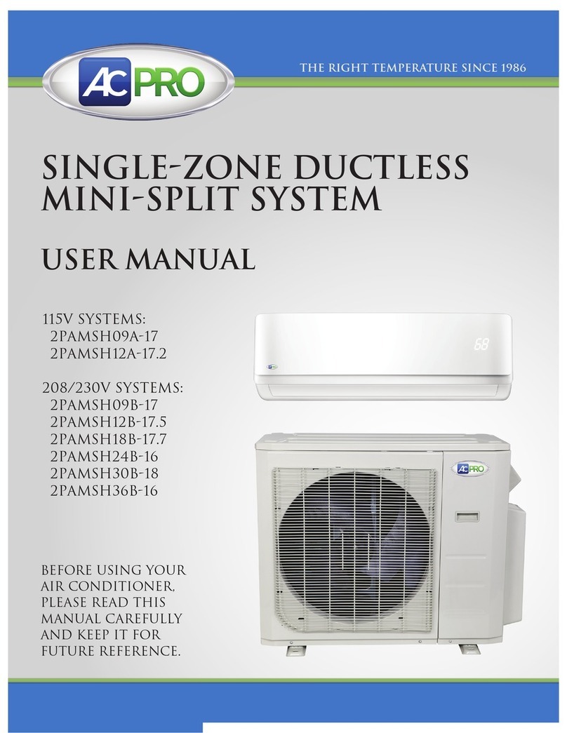 ACPro 2PAMSH09A-17 User manual