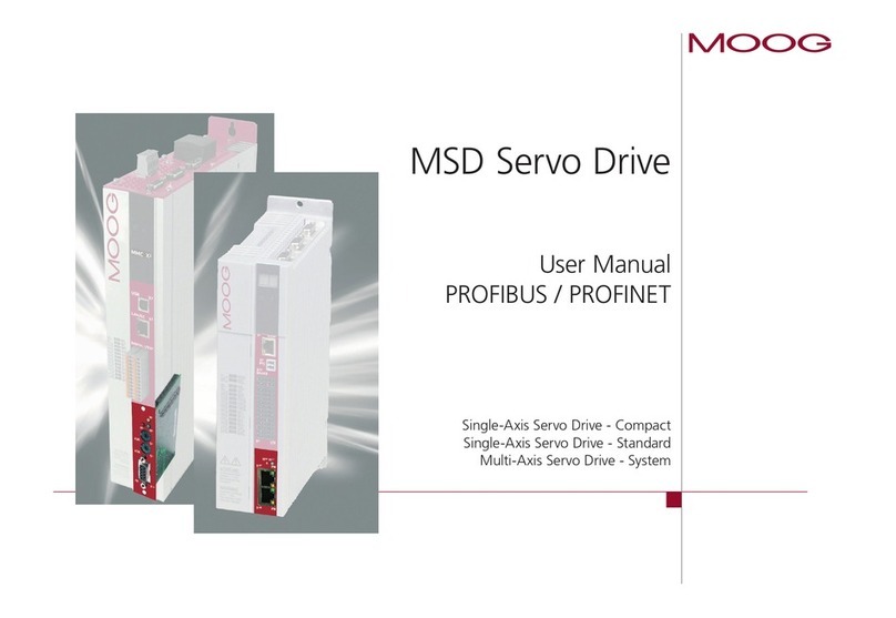 Moog MDS Servo Drive user manual