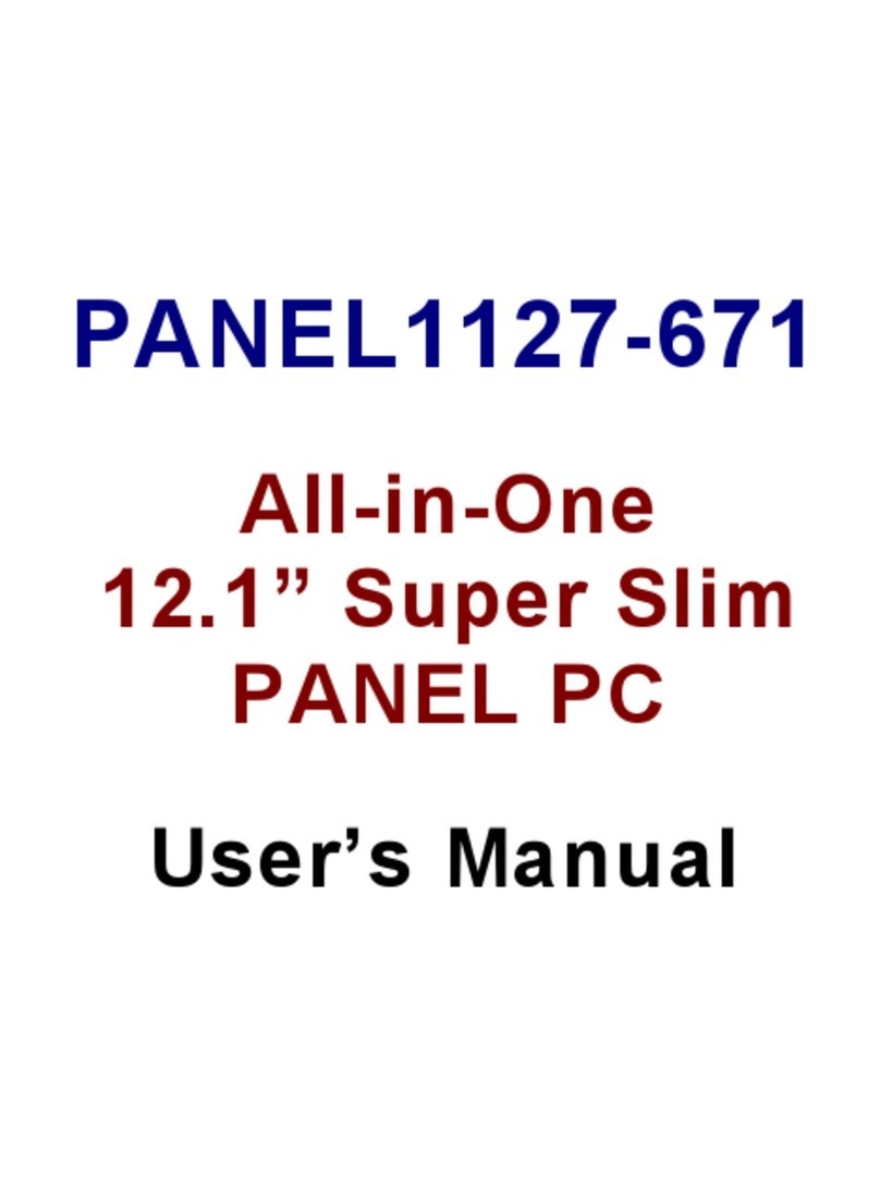 AXIOMTEK PANEL1127-671 User manual