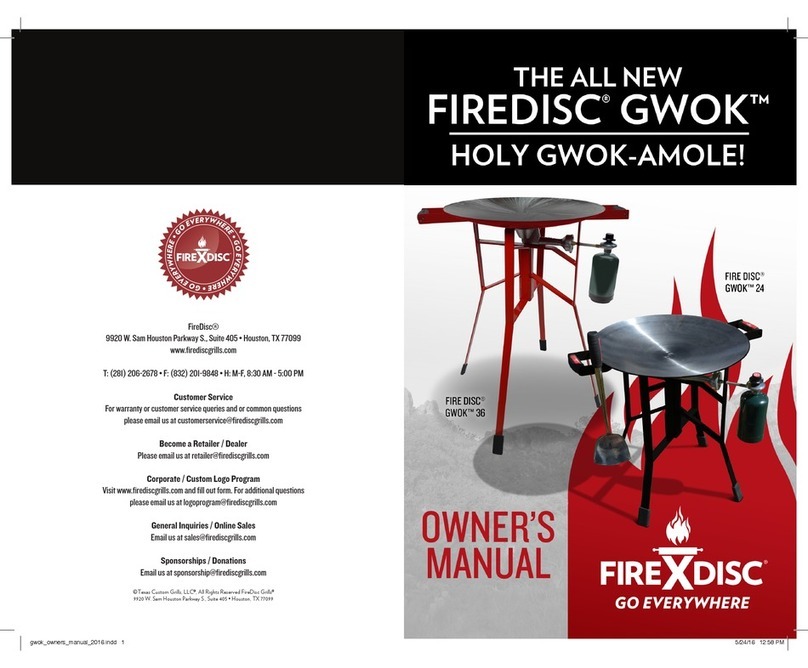 FireDisc GWOK 24 owner's manual