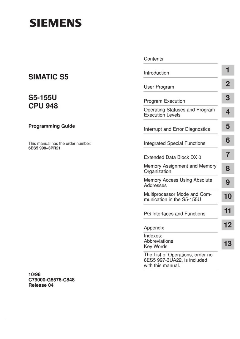 Siemens CPU 948 Operating instructions