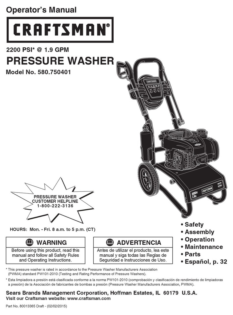 Craftsman 580.750401 User manual