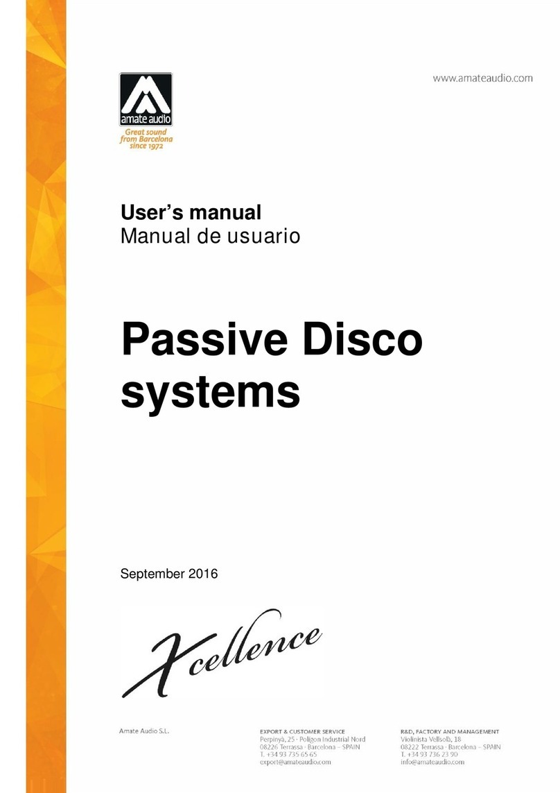 Amate Audio xcellence user manual