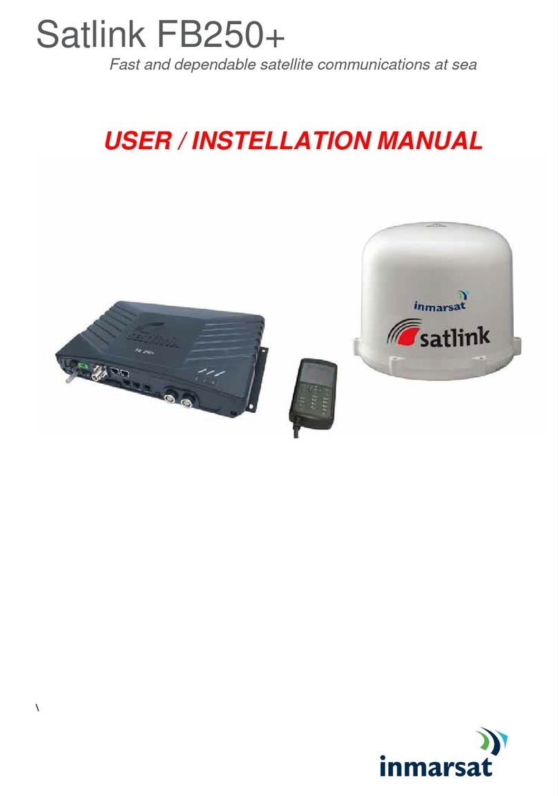Satlink FB250+ User / instellation manual