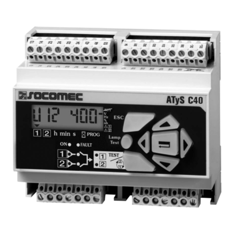 socomec ATyS C40 User manual