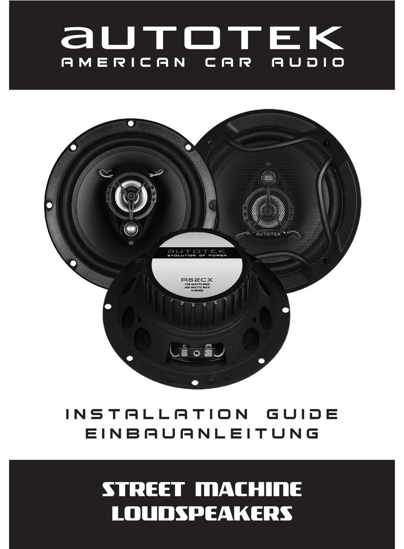 Autotek A42CX installation guide