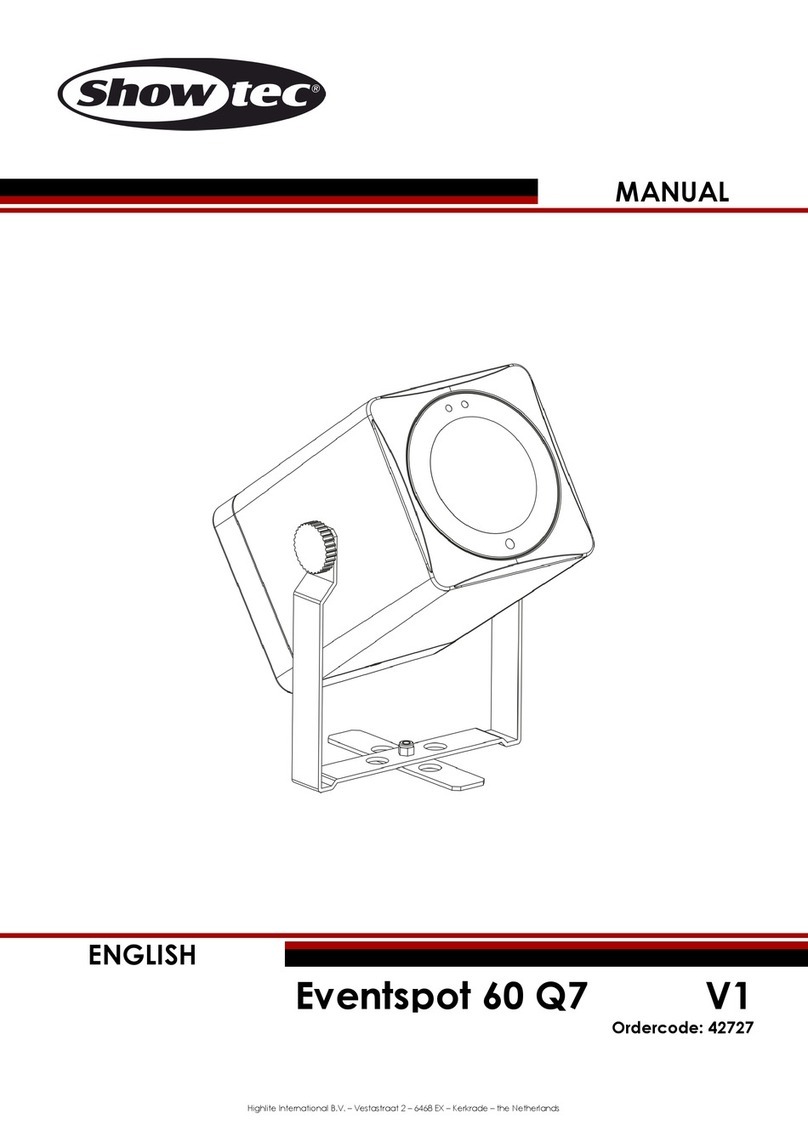 Show Tec EVENTSPOT 60 Q7 User manual