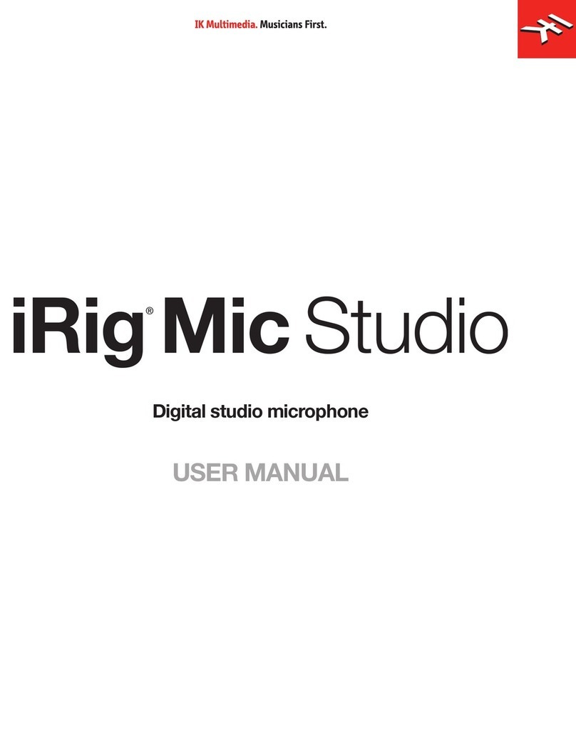 IK Multimedia IRIG MIC STUDIO user manual IK Multimedia IRIG MIC STUDIO user manual