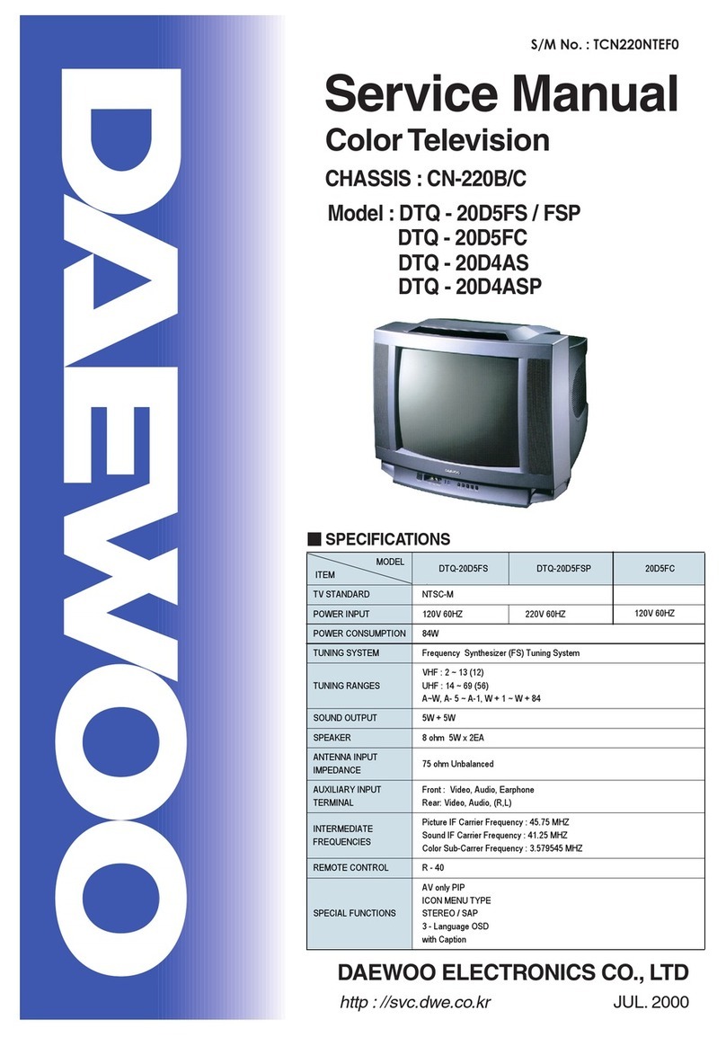 Daewoo DTQ - 20D5FS Service manual