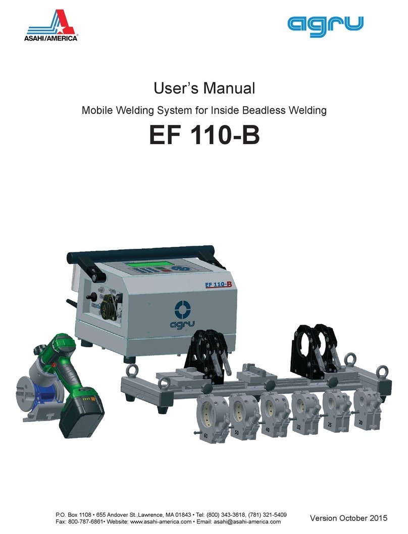 AGRU EF 110-B user manual
