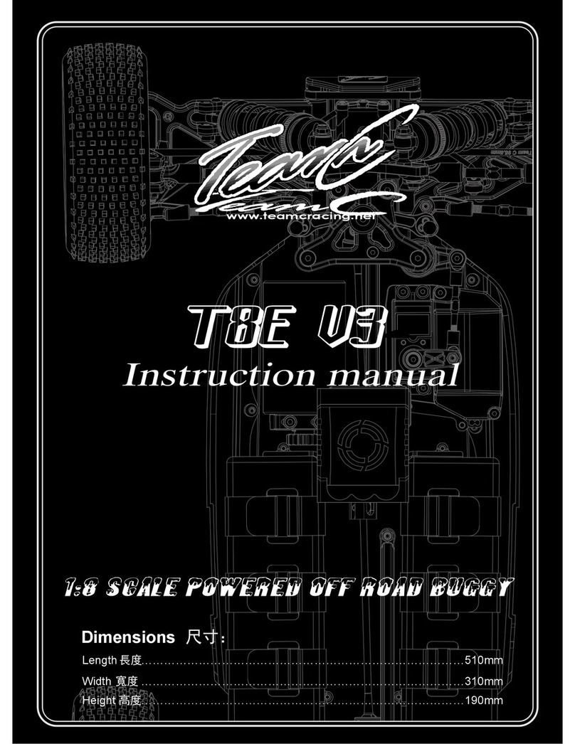 TEAMCRACING T8E V3 instruction manual