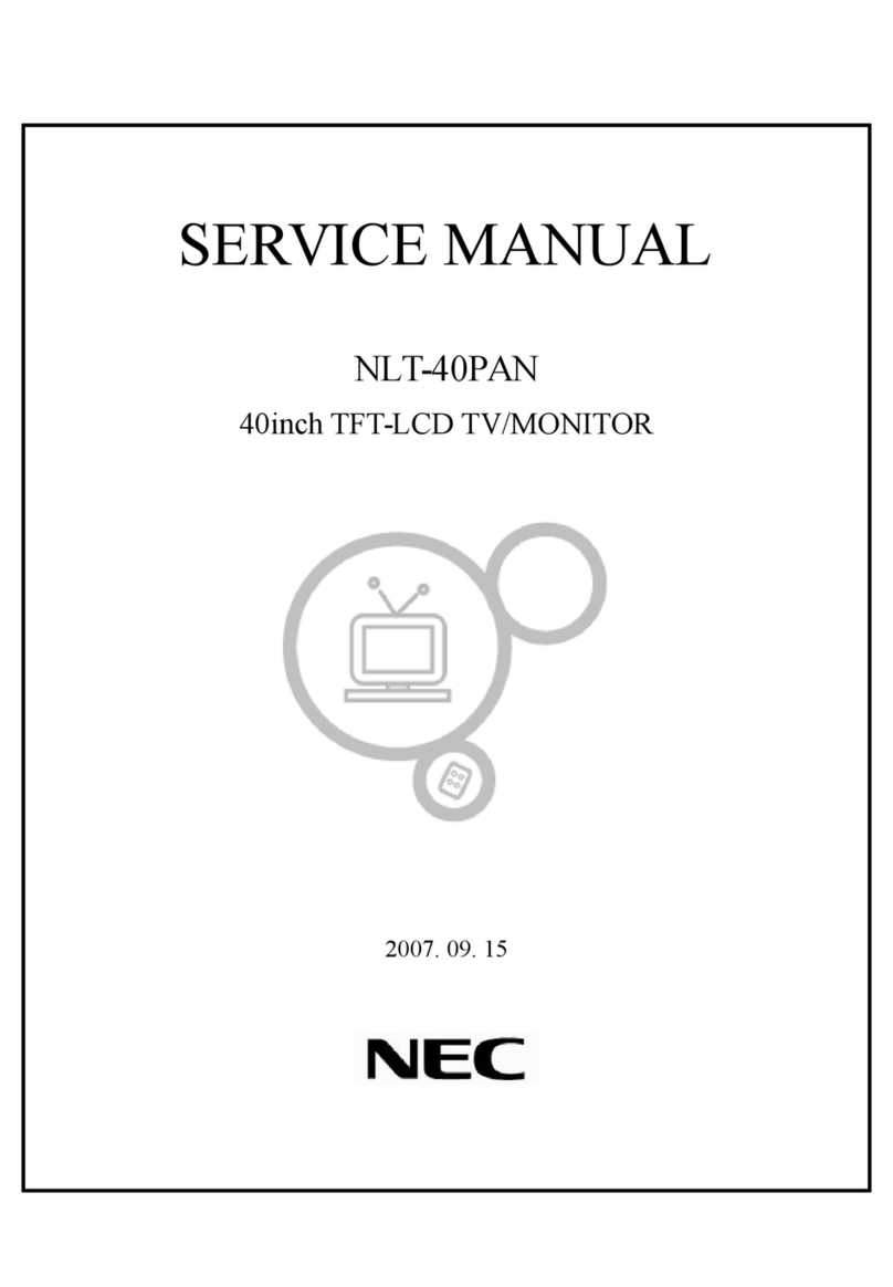 NEC NLT-40PAN User manual NEC NLT-40PAN User manual
