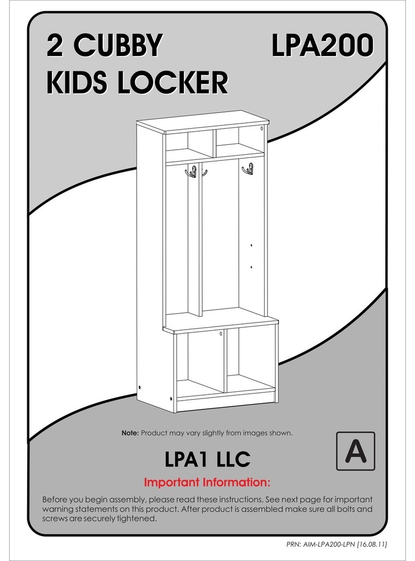 Little Partners LPA200 Assembly instruction