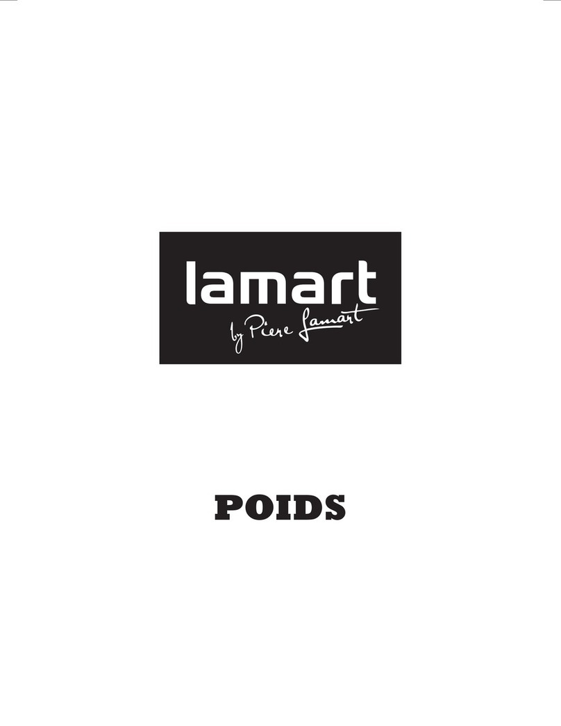 lamart POIDS User manual
