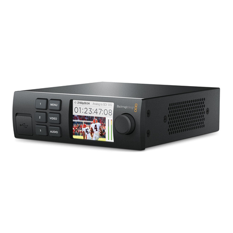 Blackmagicdesign teranex mini User manual