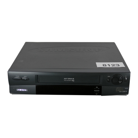 Samsung SV-200X User manual