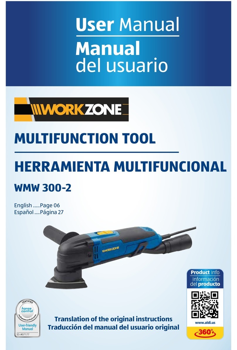 Workzone WMW 300-2 User manual