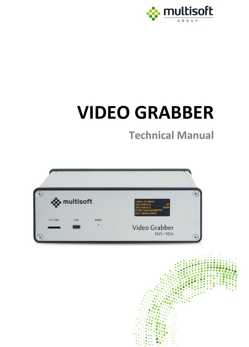 Multisof VIDEO GRABBER Technical manual