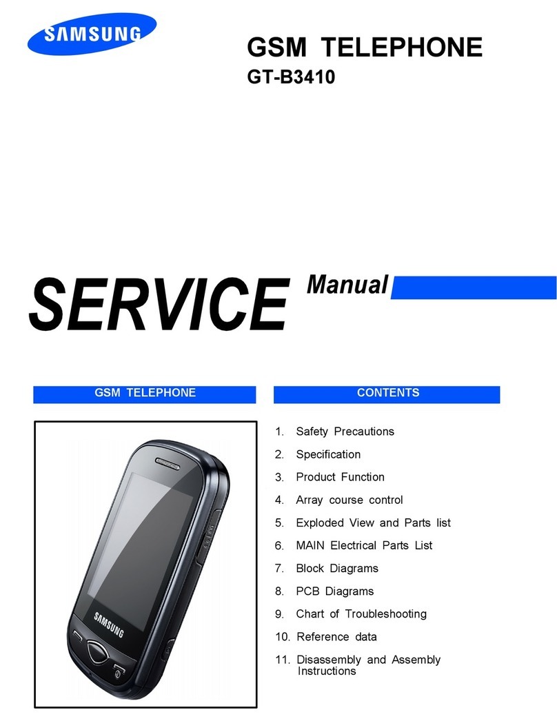 Samsung GT-B3410 Service manual