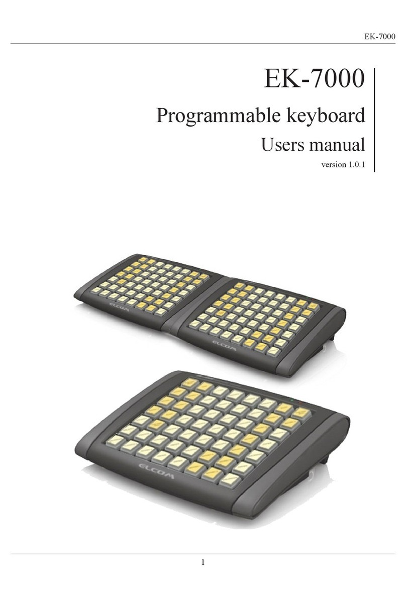 ELCOM EK-7000 user manual