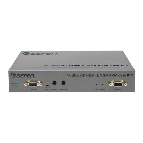 Gefen EXT-UHDV-KA-LANS-TX User manual