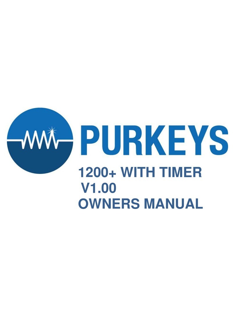 Purkeys 1200+ owner's manual