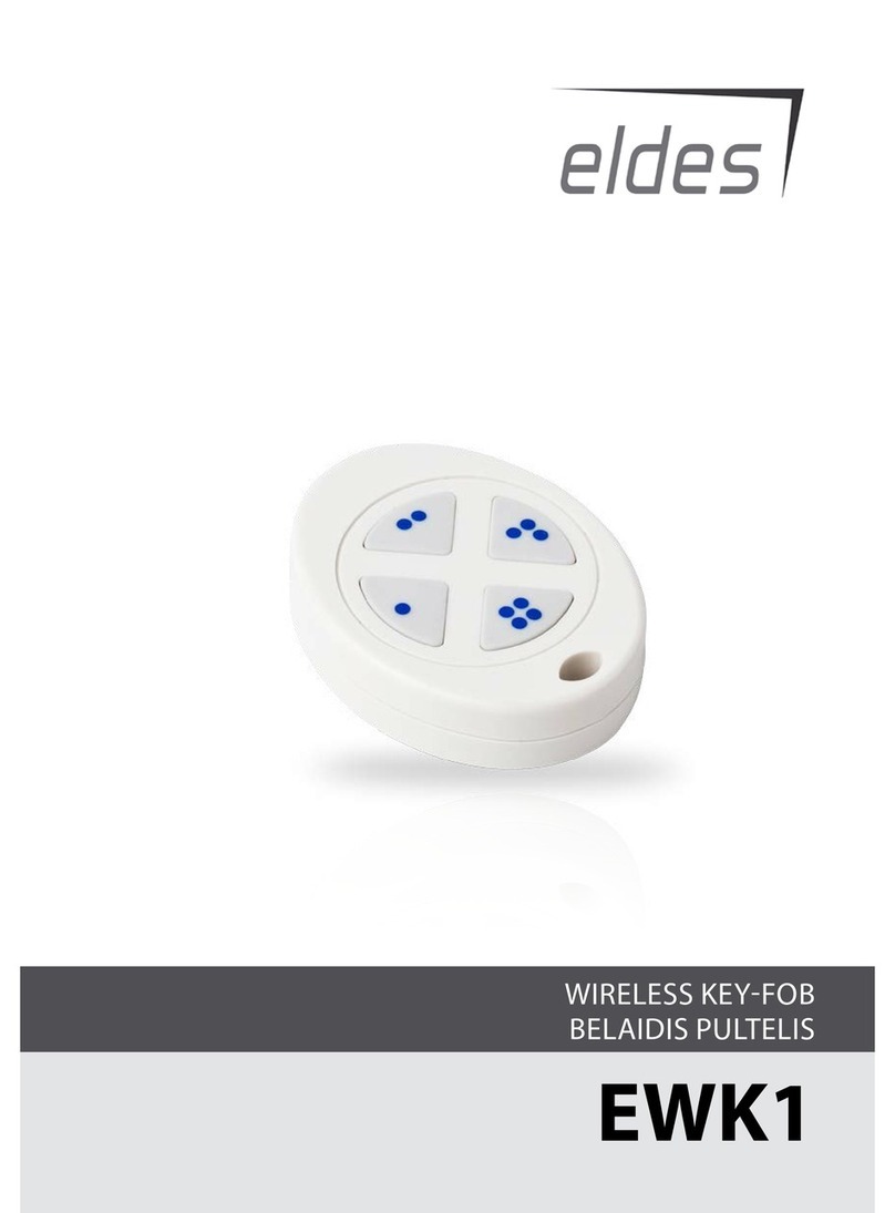 Eldes EWK1 user manual