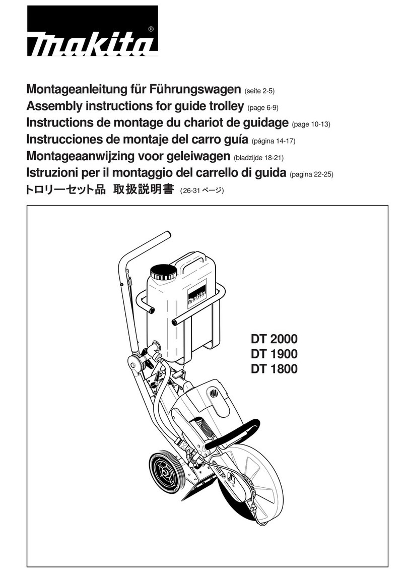Makita DT 2000 User manual