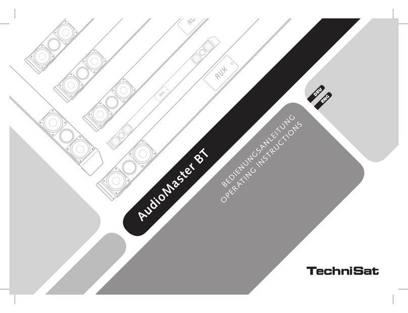 TechniSat AudioMaster BT operating instructions
