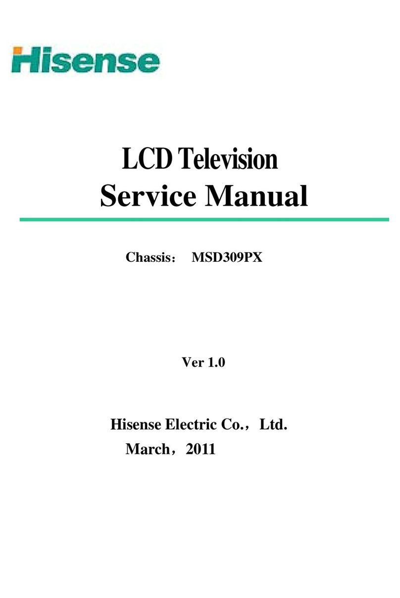 Hisense 32LD846HT User manual
