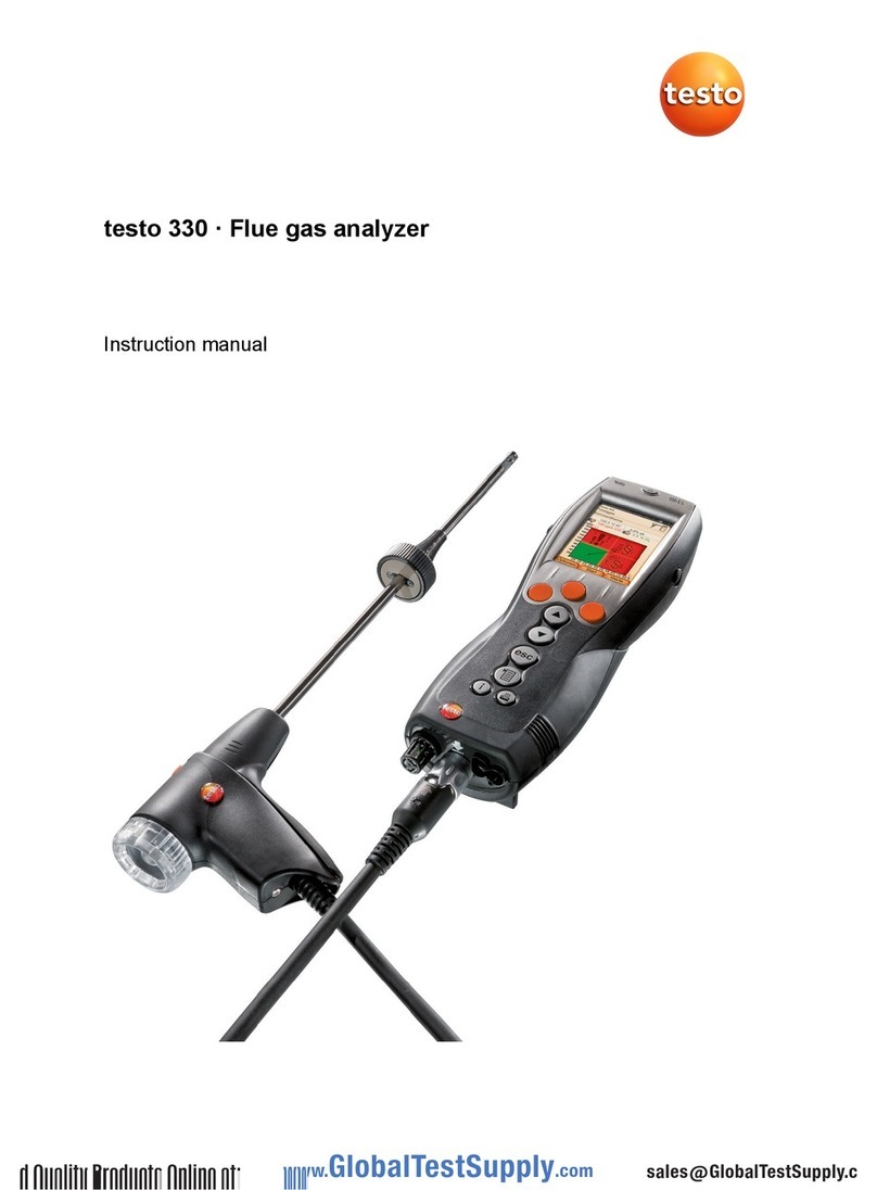 TESTO 330 User manual