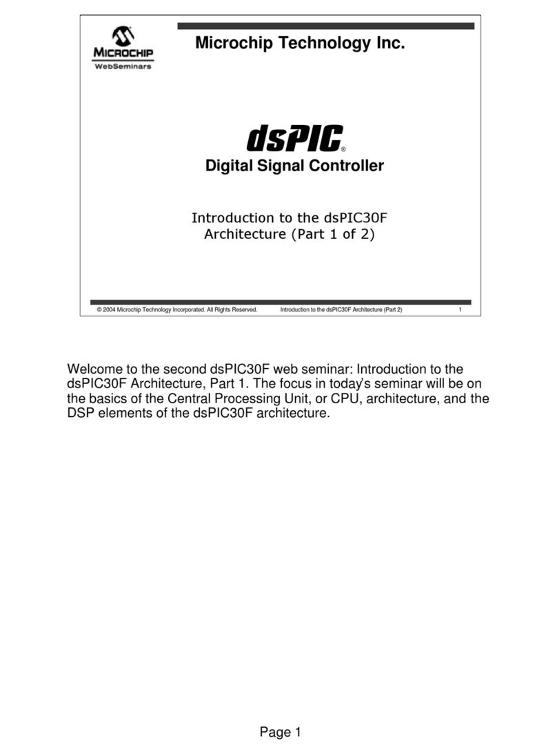 Microchip Technology dsPIC30F introduction