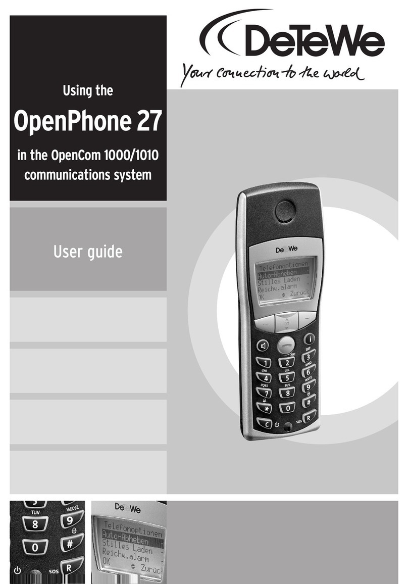 DETEWE OpenPhone 27 user guide