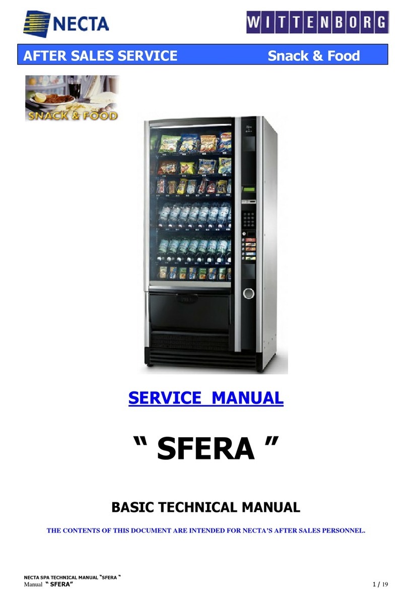 Necta Sfera 6-36 R/F User manual