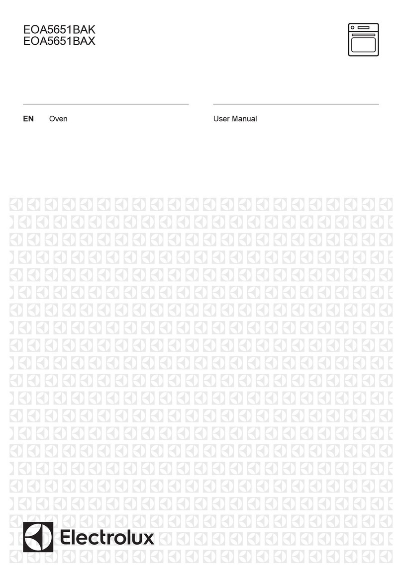 Electrolux EOA5651BAK User manual
