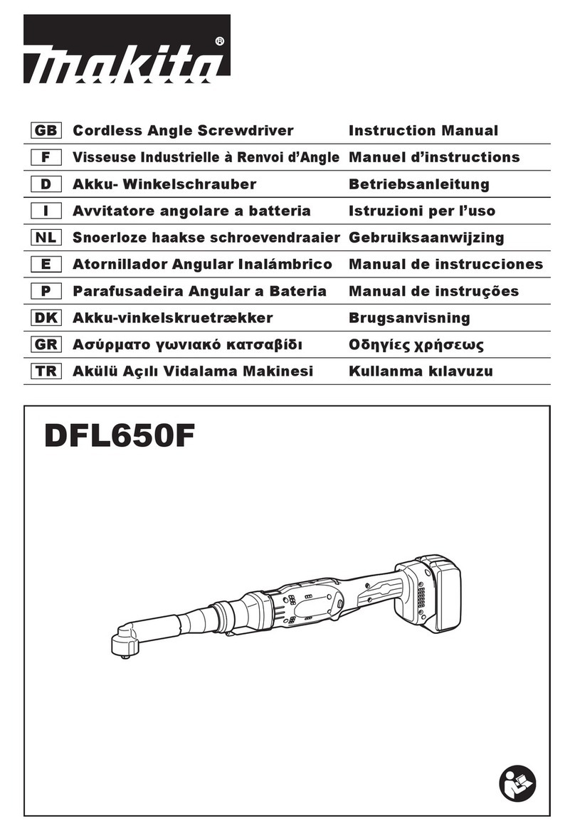 Makita DFL650F User manual