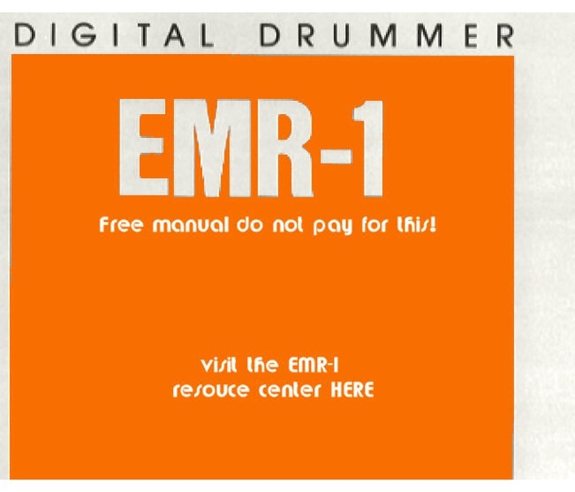 Yamaha EMR-1 User manual