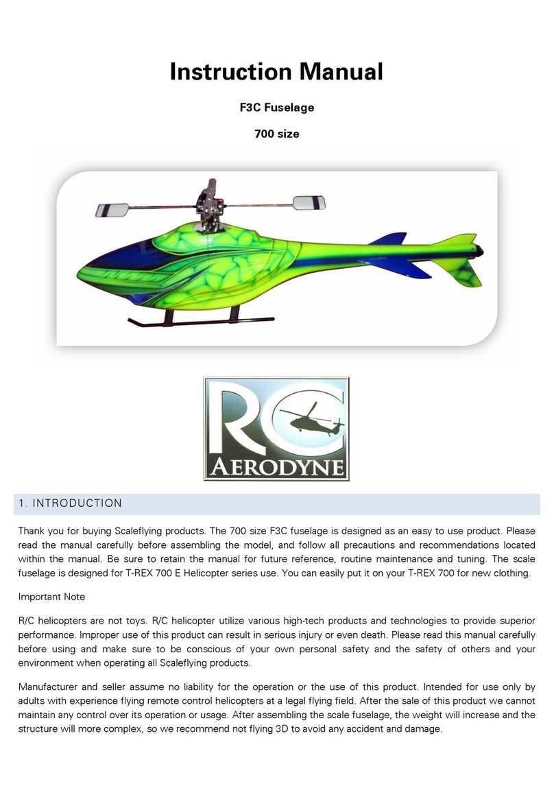 Aerodyne F3C Fuselage instruction manual Aerodyne F3C Fuselage instruction manual