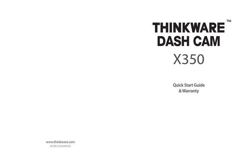 Thinkware X350 User manual