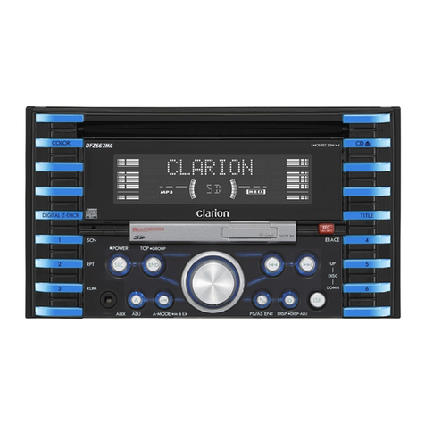 Clarion DFZ667MC User manual