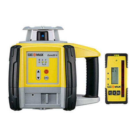 GeoMax ZONE20 H user manual